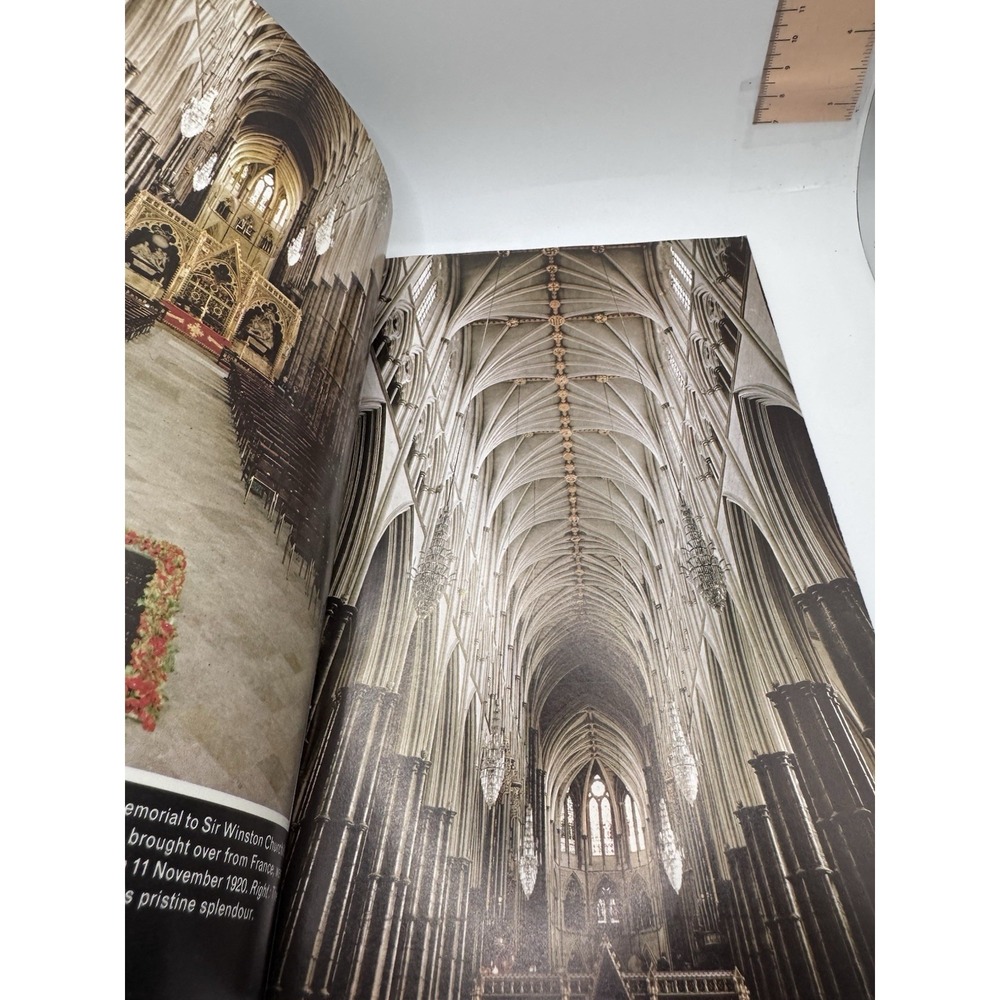 1971 WESTMINSTER ABBEY UK Great Britain Jarrold & Sons Guide Book Souvenir - Picture 4 of 6